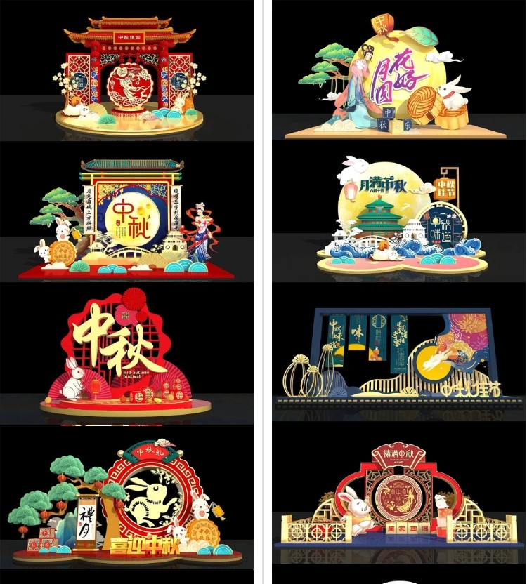 中秋國(guó)慶雙節(jié)來(lái)臨，大型廣告KT板固定安裝不用桁架、展架怎么做？